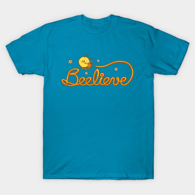 Beelieve T-Shirt by spookylili